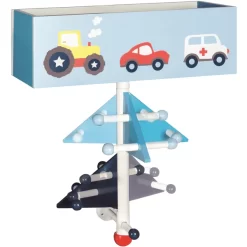 Roba Kindergarderobe Rennfahrer