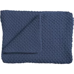Schardt Baby Strickdecke 75 X 100 Cm Dunkelblau
