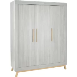 Schardt Kleiderschrank Miami Grey 3-türig