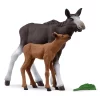Schleich® Elchkuh Mit Kalb (NatGeo) 42603