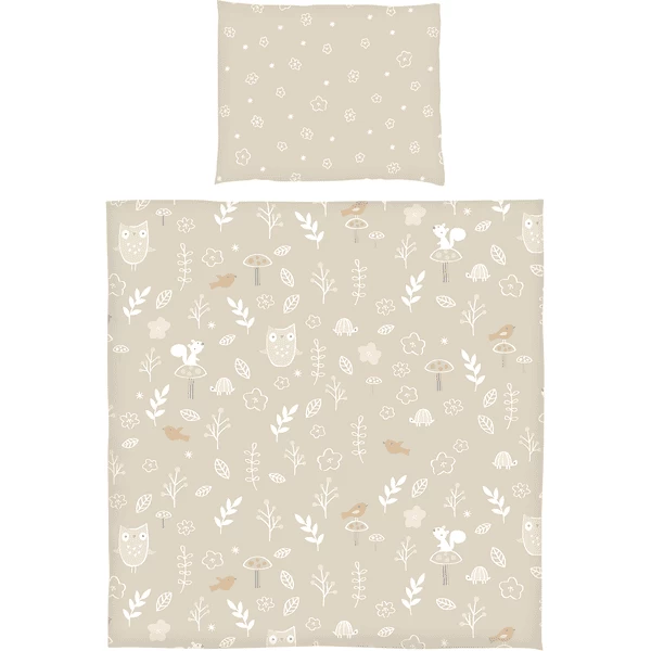 SONNE Bettwäsche Taupe 80 X 80 Cm 1 SONNE Bettwäsche Taupe 80 X 80 Cm