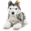 Steiff Husky Bernie Grau/weiss Liegend, 33 Cm