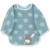 Sterntaler Ärmellätzchen Emmi Mittelblau