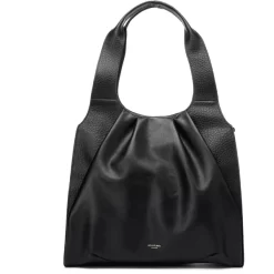 Storksak Wickeltasche Kaia Leather Black
