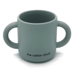 The Cotton Cloud Trinklernbecher Aus Silikon Jade