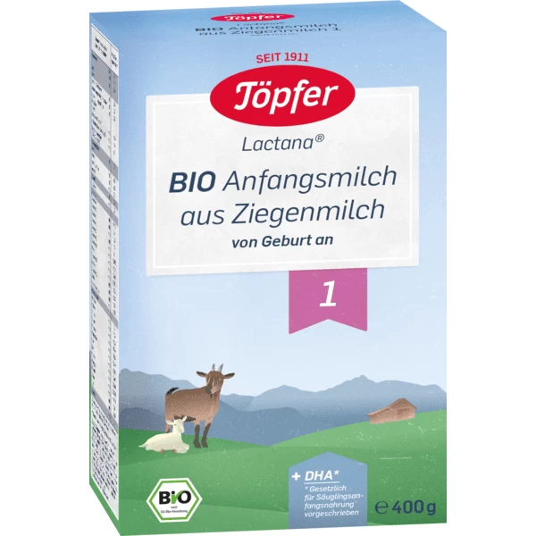 Töpfer Anfangsmilch 1 Bio Auf Ziegenmilchbasis 400 G Ab Der Geburt 1 Töpfer Anfangsmilch 1 Bio Auf Ziegenmilchbasis 400 G Ab Der Geburt