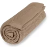 VINTER&BLOOM Kuscheldecke Soft Grid Almond Beige