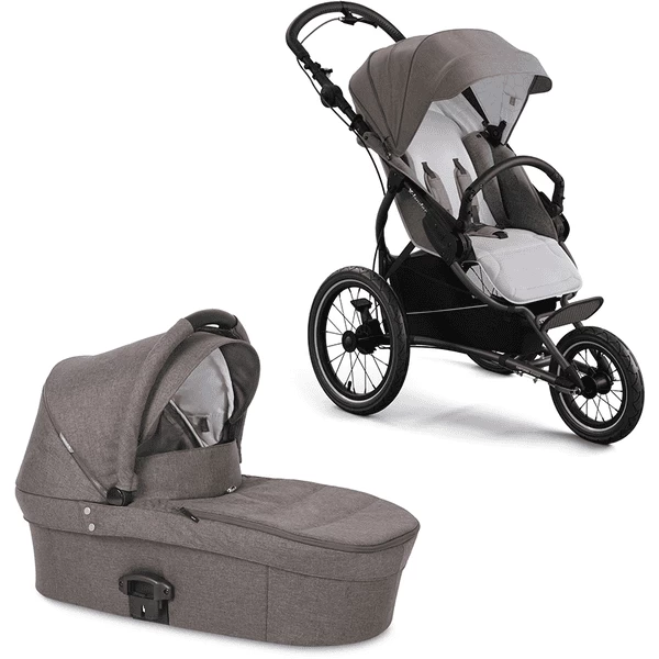 X-lander Kombikinderwagen X-Run Evening Grey 1 X-lander Kombikinderwagen X-Run Evening Grey